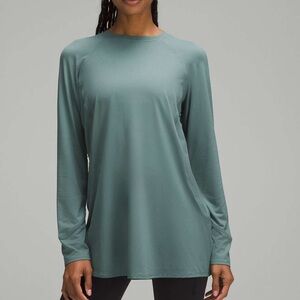 Lululemon Abrasion- Resistant High- Coverage Long Sleeve Shirt Size10 NW…